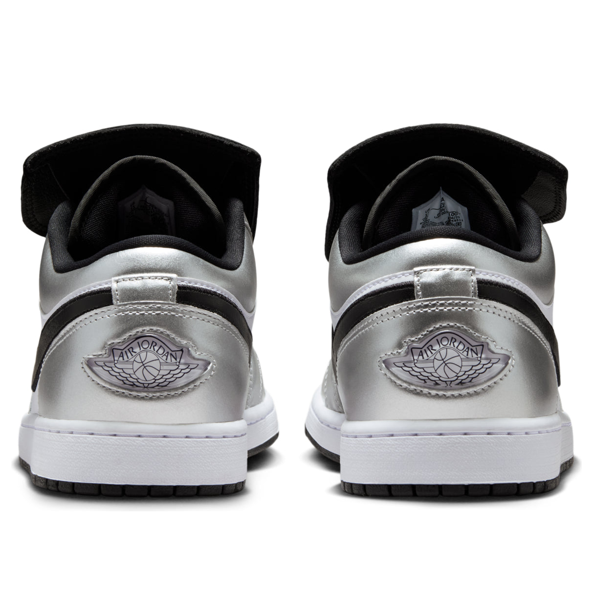 Air Jordan 1 Low SE 'Metallic Silver Tiempo' IR2278-100
