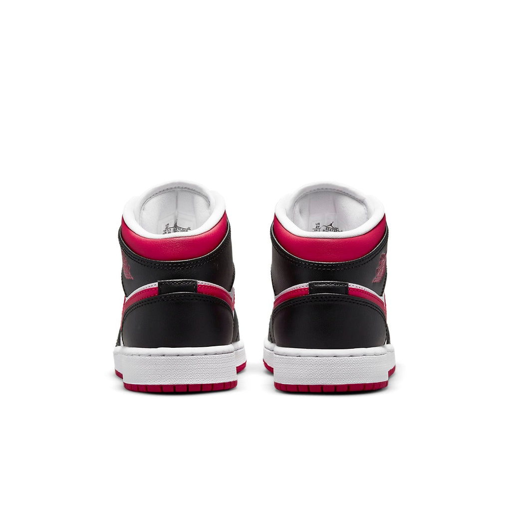 (GS) Air Jordan 1 Mid 'White Very Berry' 554725-016