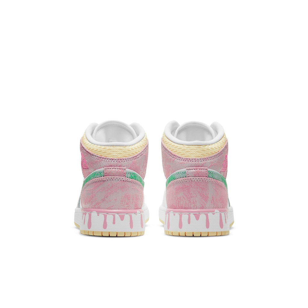 (GS) Air Jordan 1 Mid SE 'Ice Cream' DD1666-100