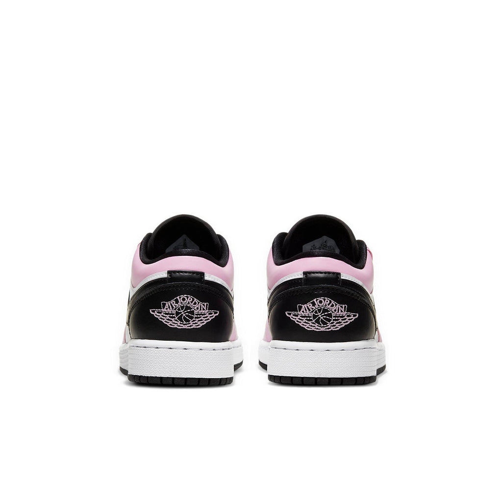 (GS) Air Jordan 1 Low 'Light Arctic Pink Black' 554723-601