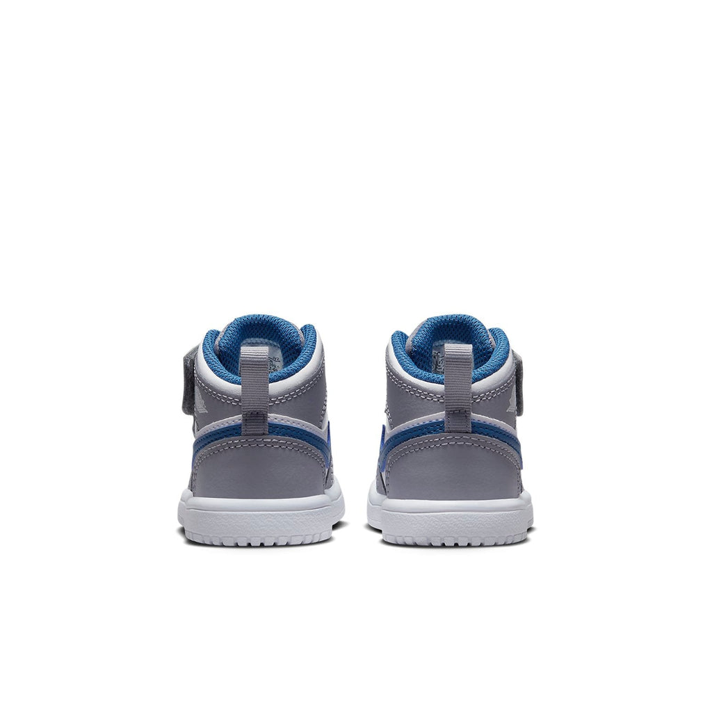 (TD) Air Jordan 1 Mid Alt 'Gray White Blue' AR6352-014