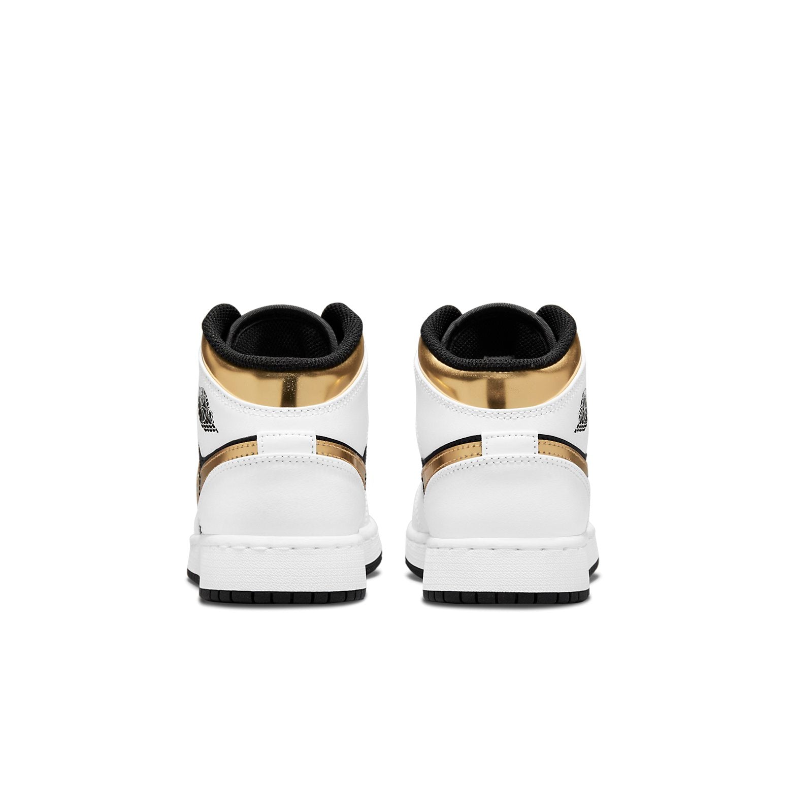 (GS) Air Jordan 1 Mid 'White Gold' 554725-190