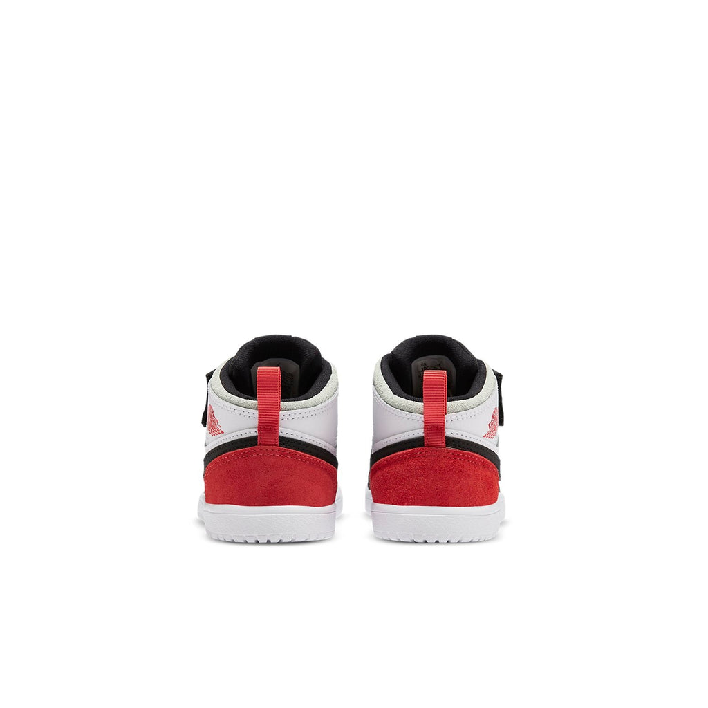 (TD) Air Jordan 1 Mid ALT 'Red Black Toe' AR6352-100