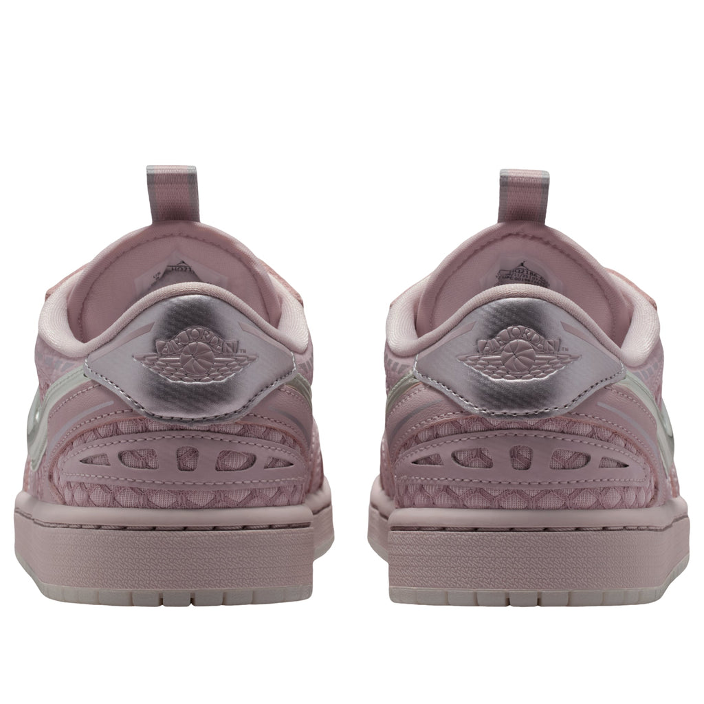 (WMNS) Air Jordan 1 Low Method of Make 'Particle Rose Metallic Silver' HQ2186-601
