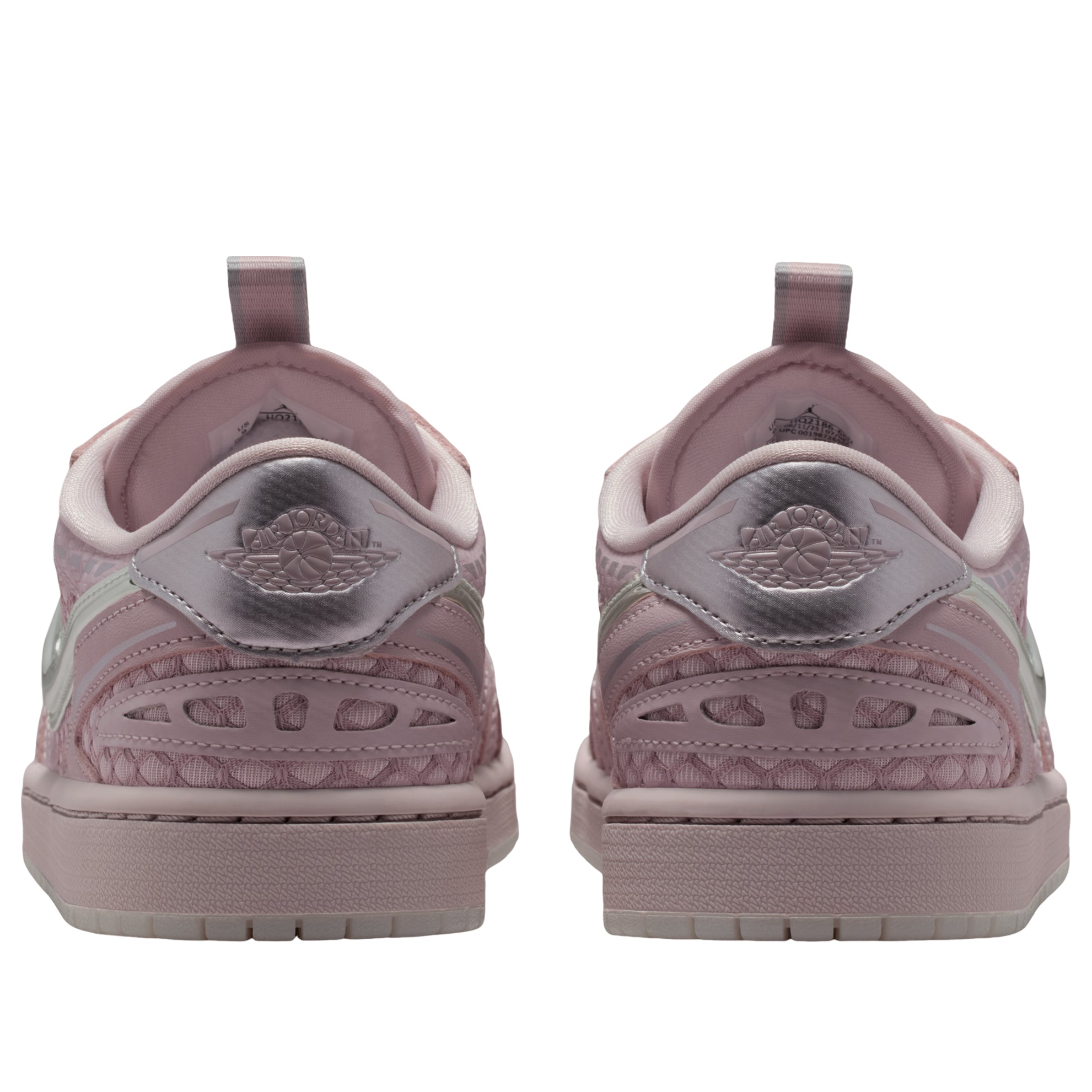 (WMNS) Air Jordan 1 Low Method of Make 'Particle Rose Metallic Silver' HQ2186-601