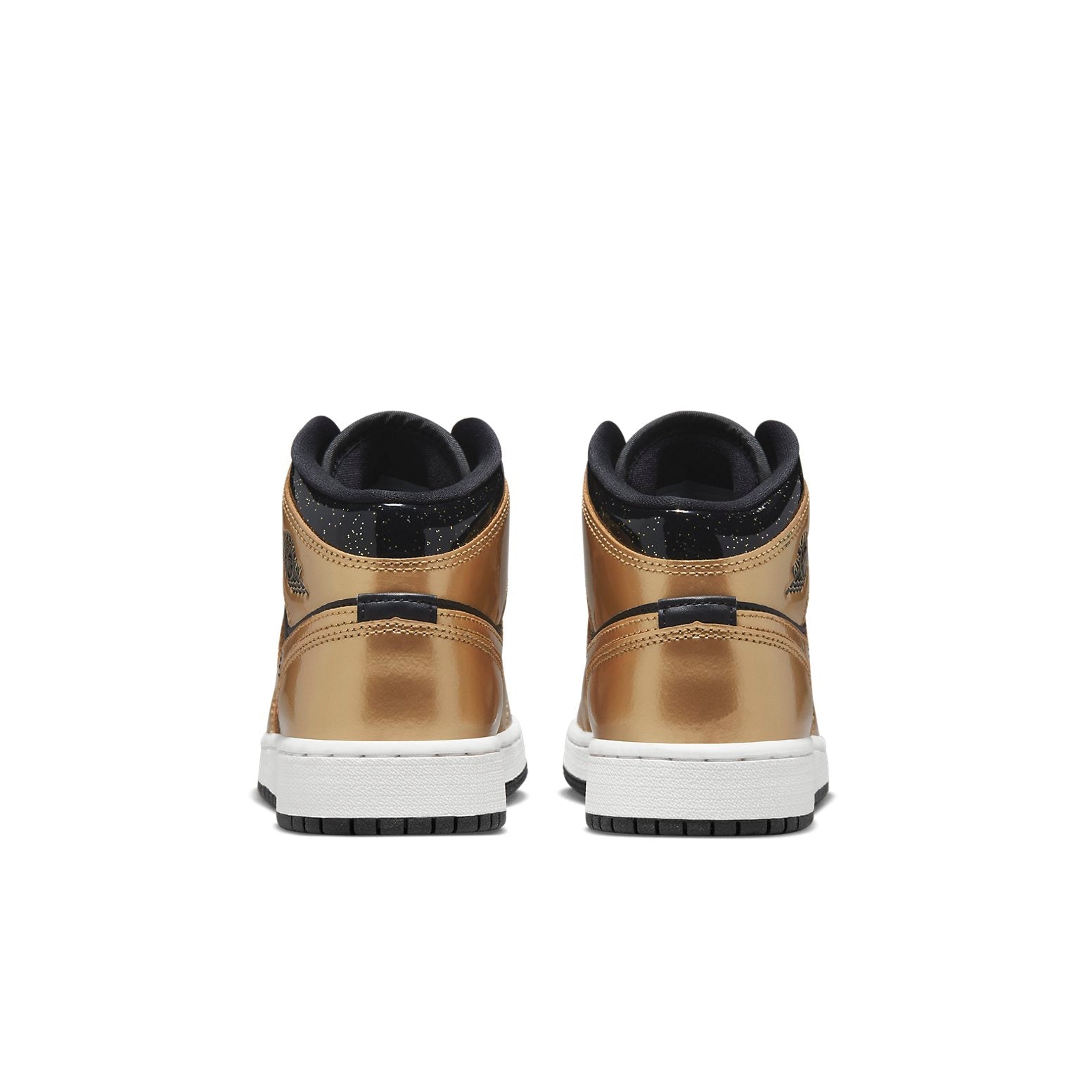 (GS) Air Jordan 1 Mid SE 'Metallic Gold Black' DR6967-071