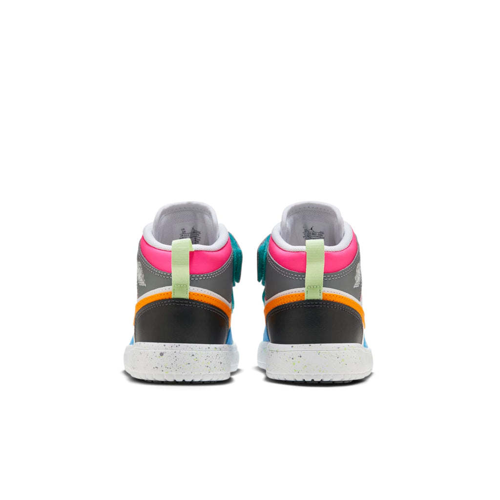 (PS) Air Jordan 1 Mid ALT SE 'White Dark Shadow Hyper Pink Taxi' FJ3462-100