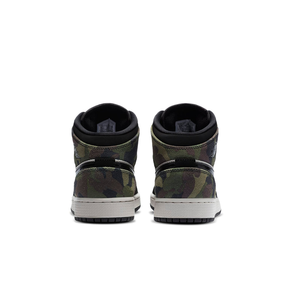 (GS) Air Jordan 1 Mid SE 'Camo' CW5550-001