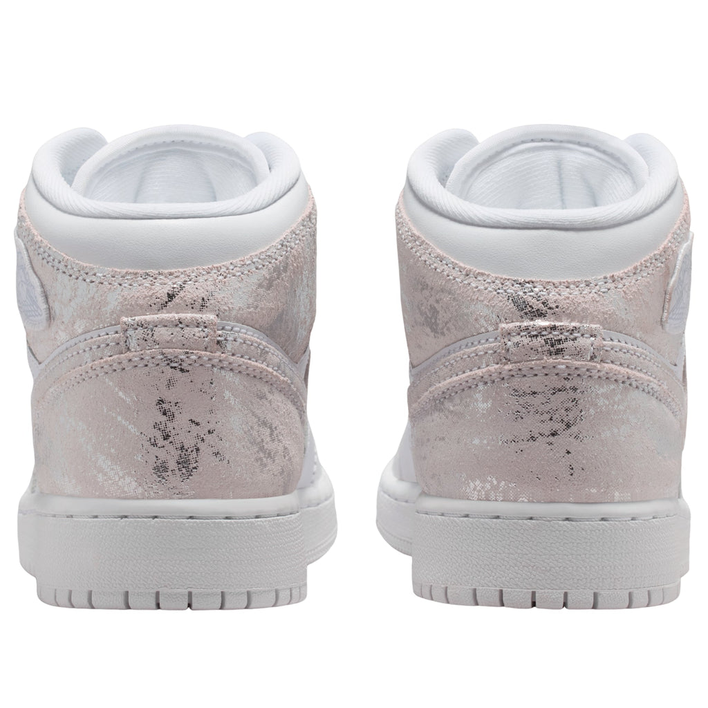 (GS) Air Jordan 1 Mid SE 'White Field Silver' IR2320-100