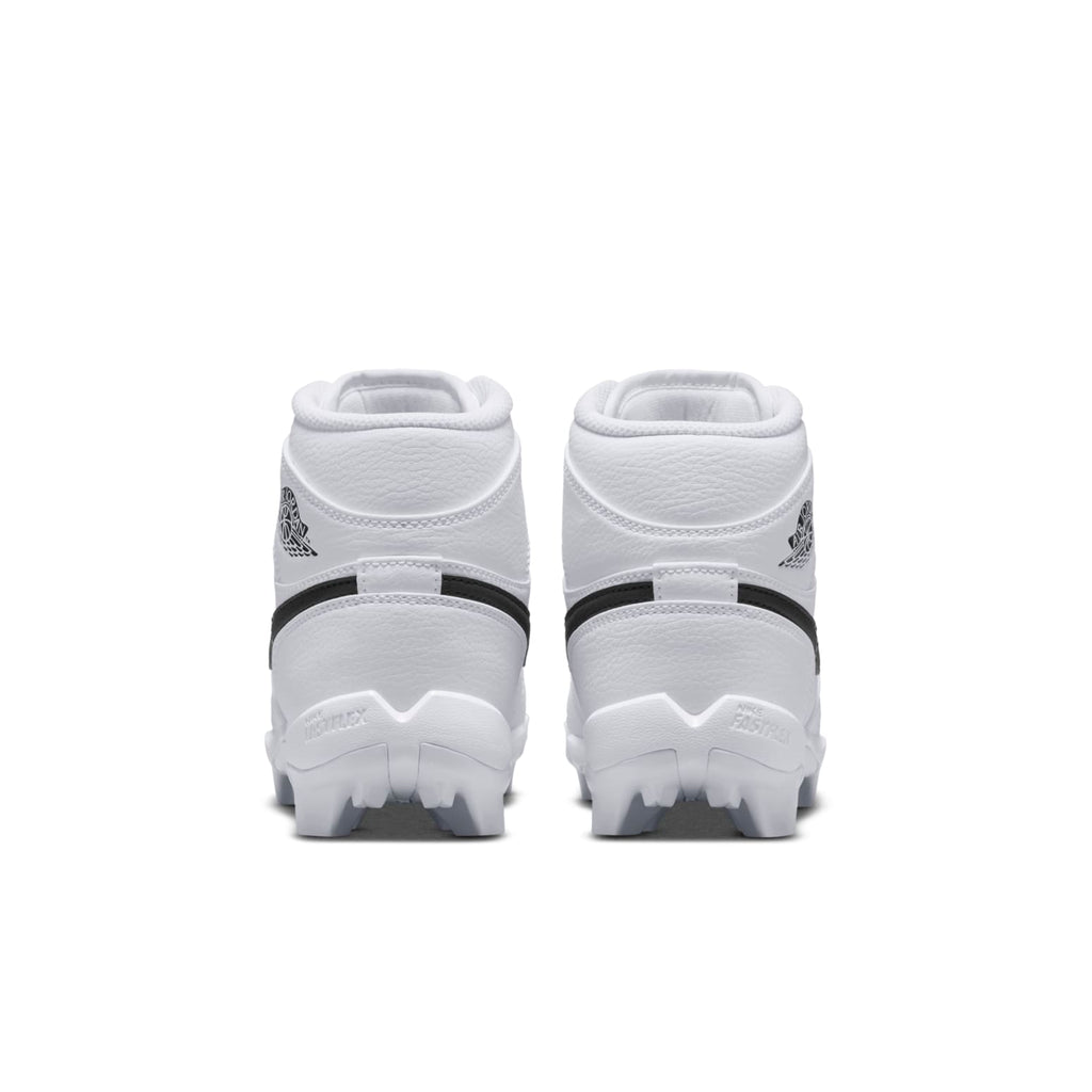 (GS) Air Jordan 1 Mid Cleat 'White Black' HF6883-100