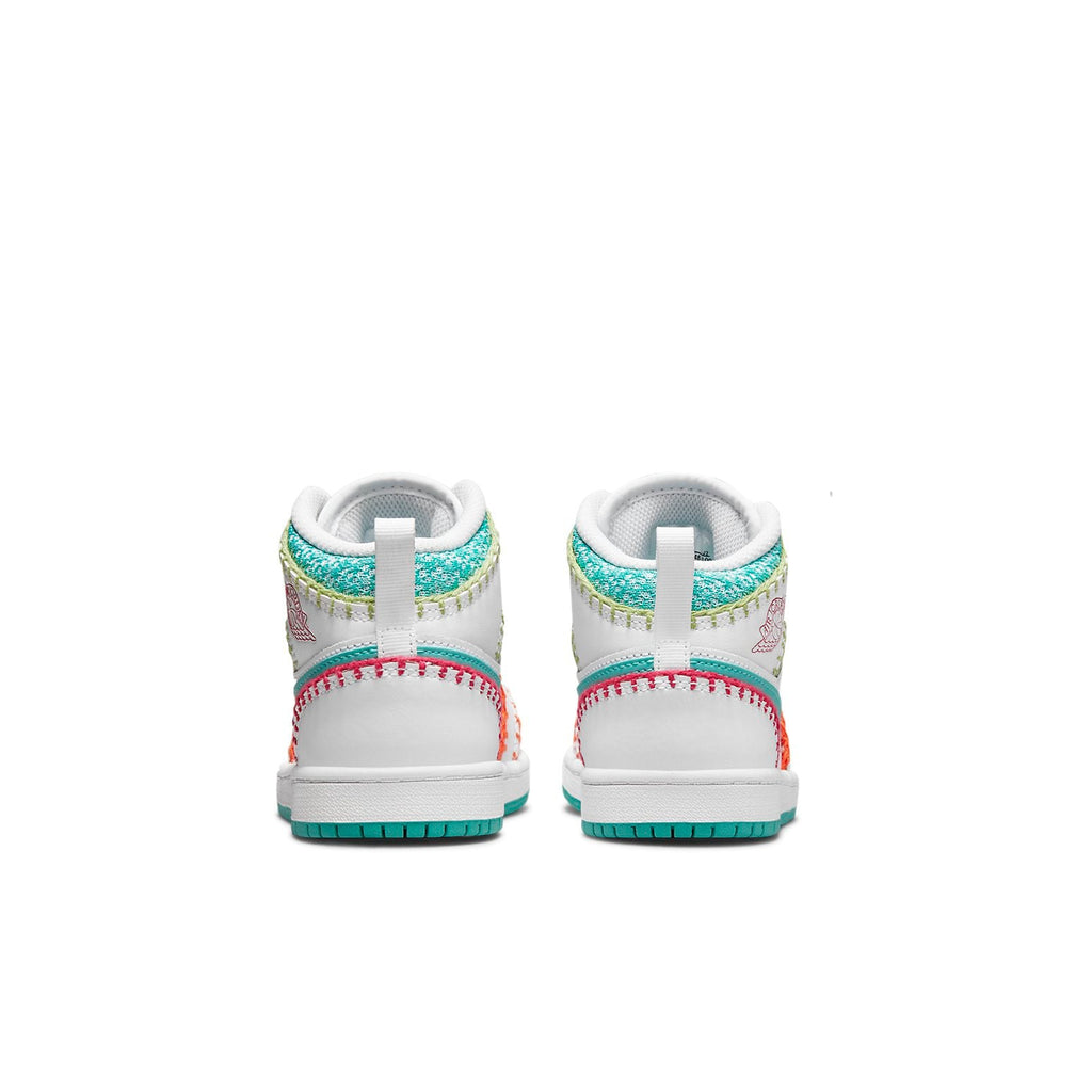 (PS) Air Jordan 1 Mid SE 'Multi Knit' DM9648-100