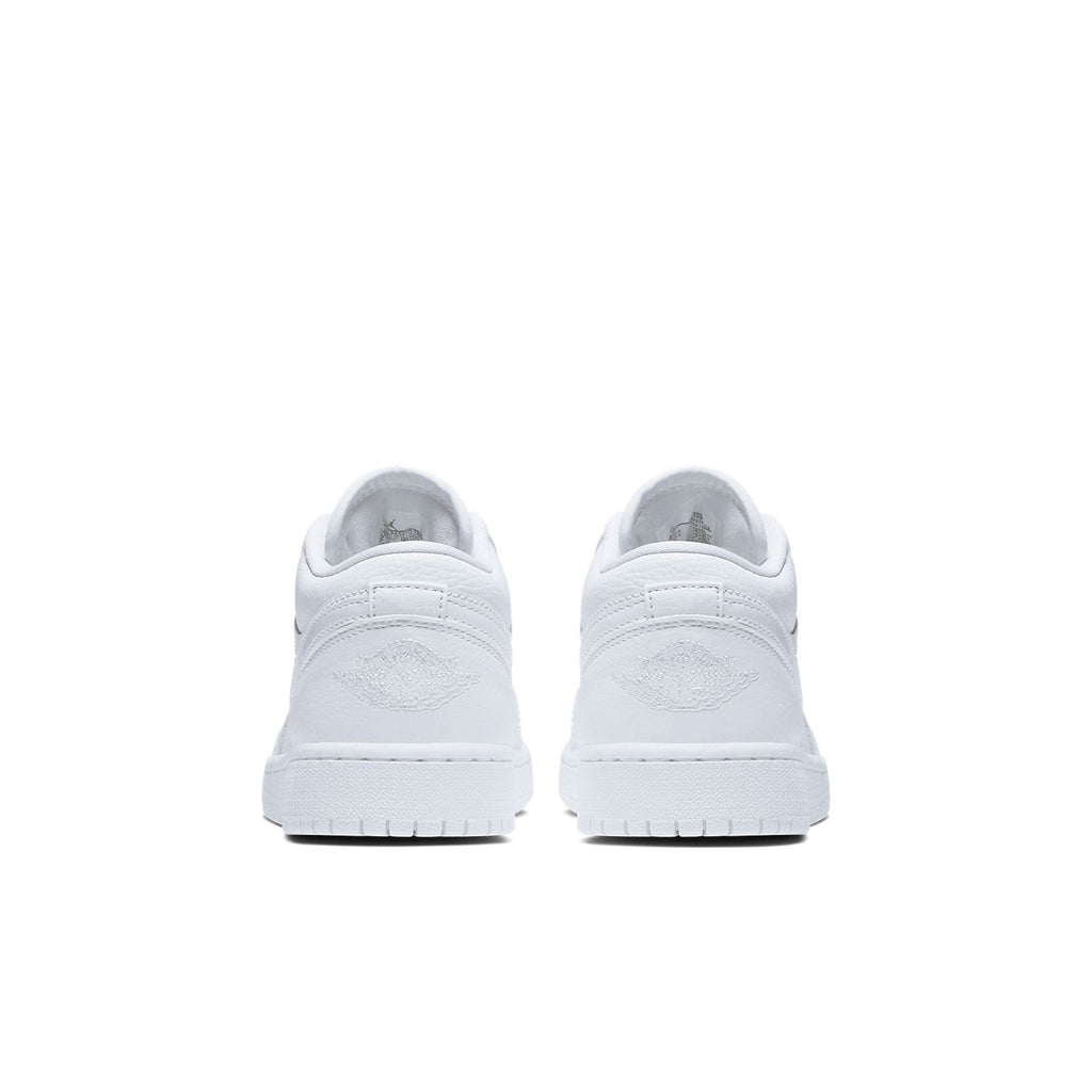 (GS) Air Jordan 1 Low 'Triple White Logo' 553560-126