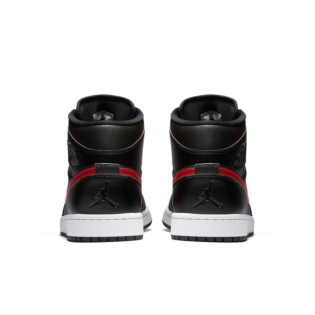 Air Jordan 1 Retro Mid 'Black Team Red' 554724-009