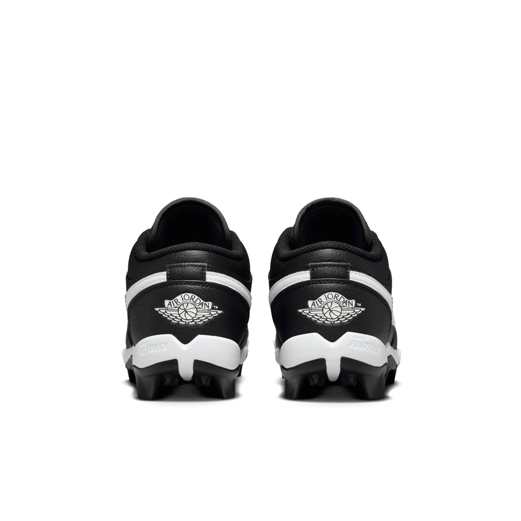 (GS) Air Jordan 1 Low Cleat 'Black White' HF6885-001