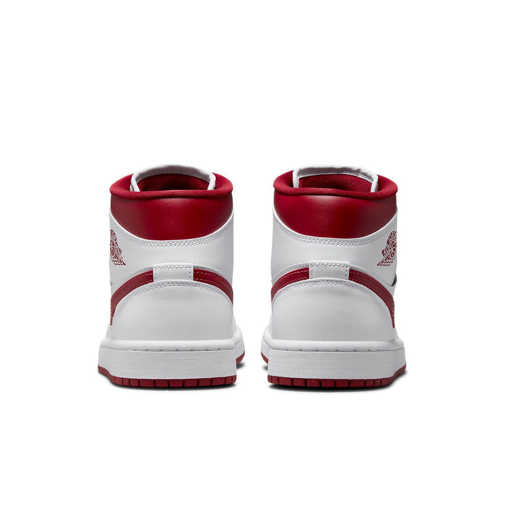 (WMNS) Air Jordan 1 Mid 'White Pomegranate' BQ6472-161