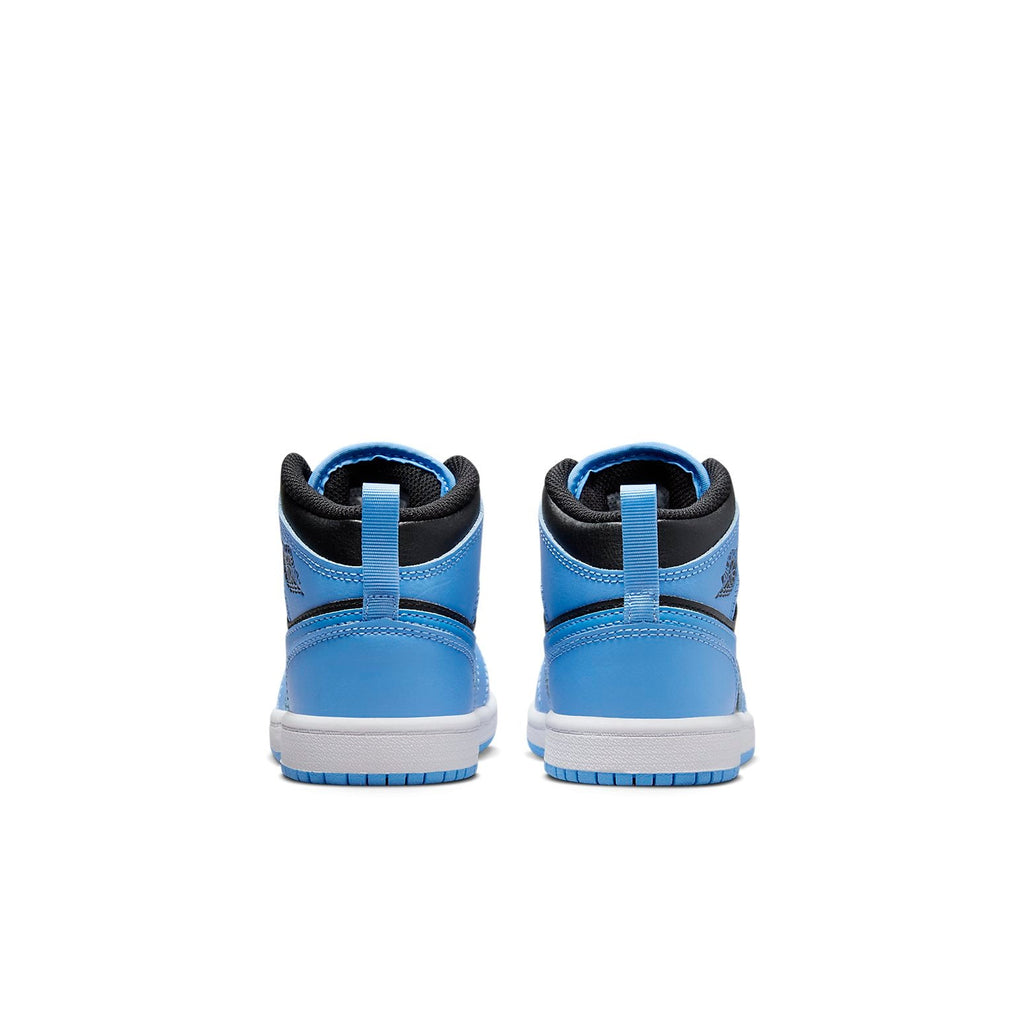 (PS) Air Jordan 1 Mid Shoes 'University Blue Black' DQ8424-401
