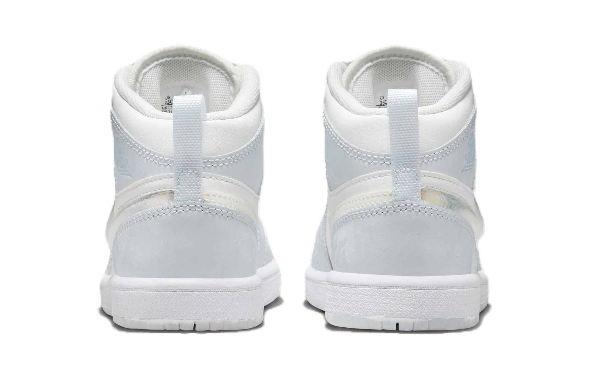 (PS) Air Jordan 1 Mid SE 'Glitter Swoosh' FQ9118-400