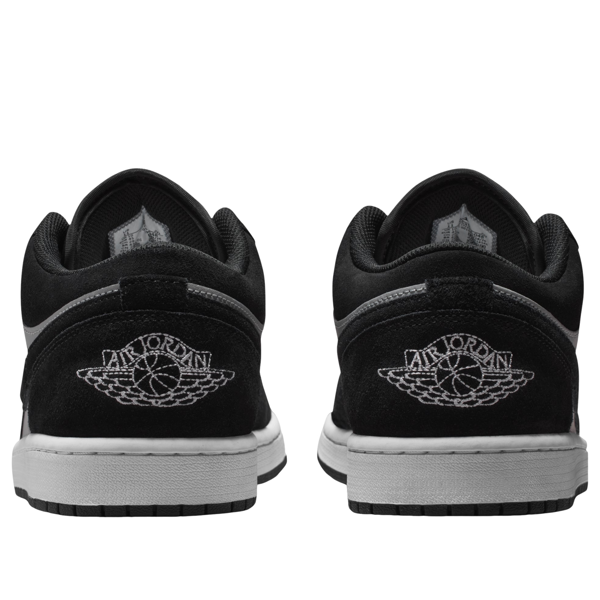 Air Jordan 1 Low 'Black Light Smoke Grey' 553558-048