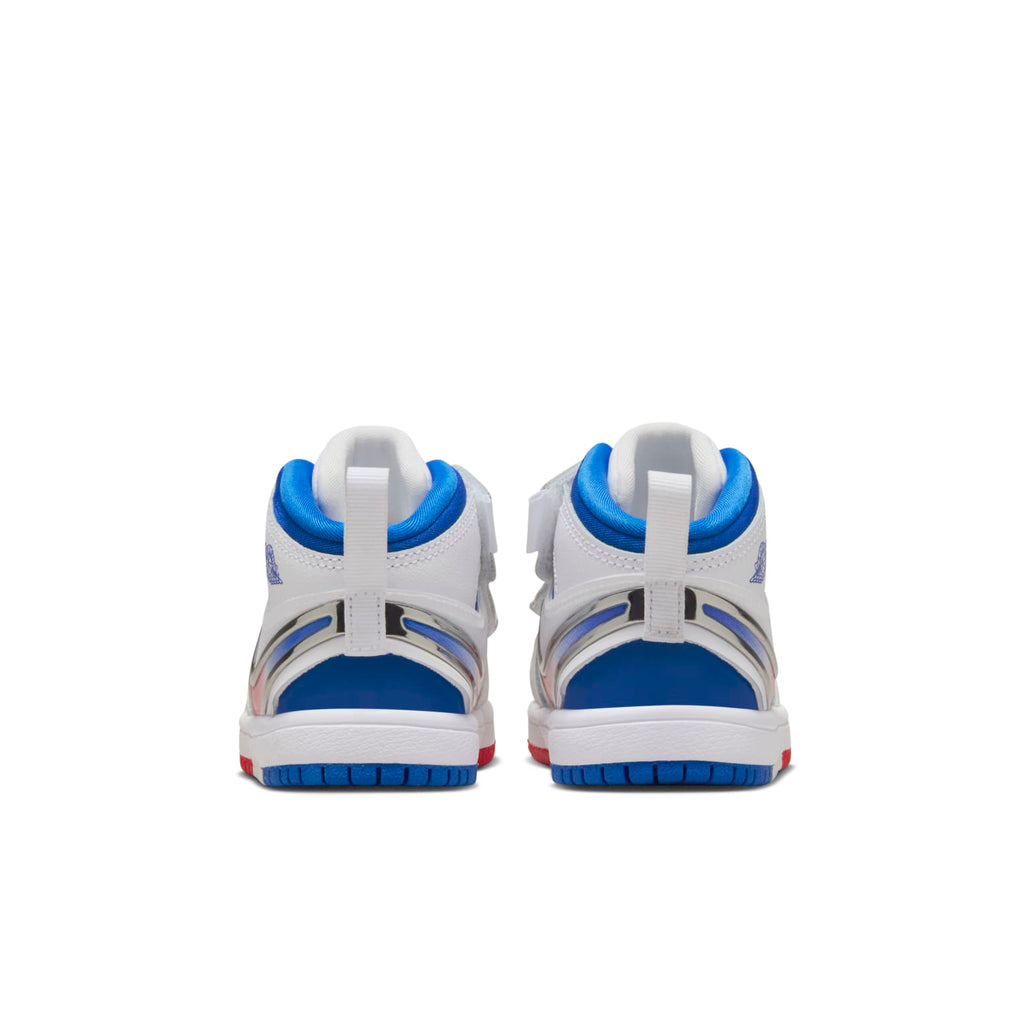 (TD) Air Jordan 1 Mid RM Easyon 'White Siren Red Blue' FQ1283-100
