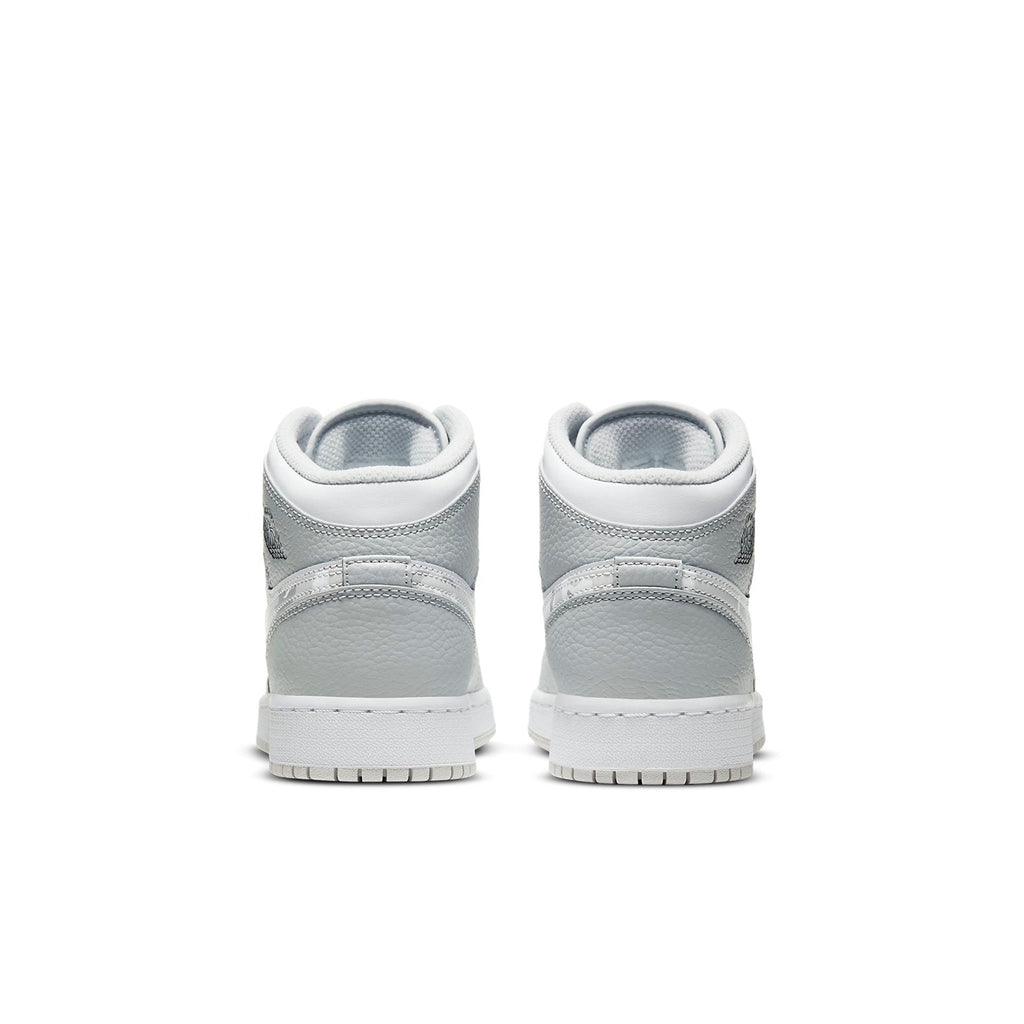 (GS) Air Jordan 1 Mid SE 'Swoosh Logo - Grey Camo' DD3235-100