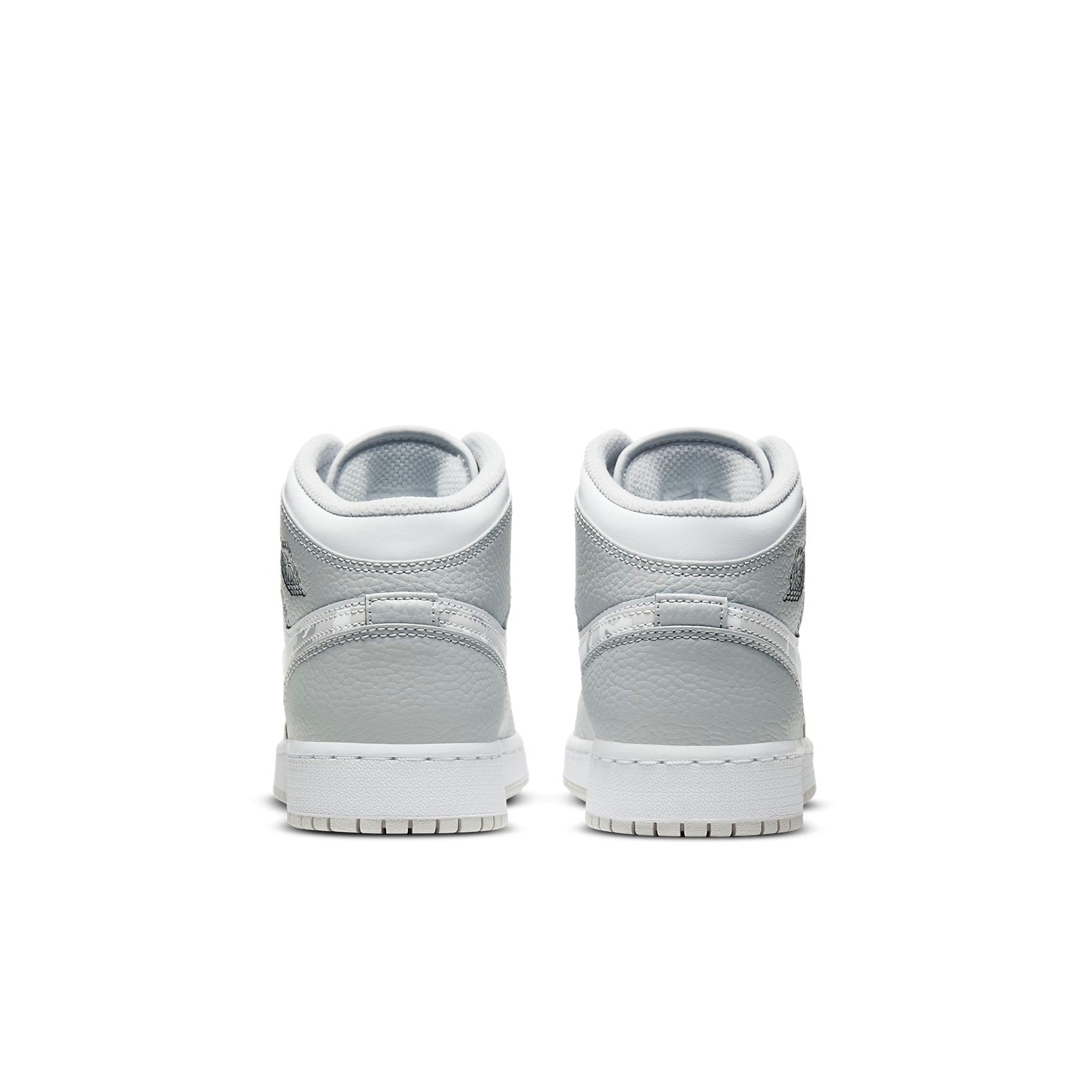 (GS) Air Jordan 1 Mid SE 'Swoosh Logo - Grey Camo' DD3235-100