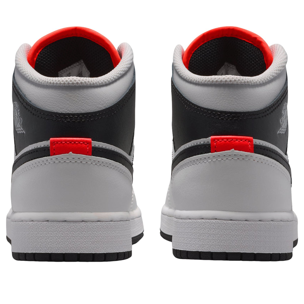(GS) Air Jordan 1 Mid 'Summit White Infrared Black' DQ8423-109