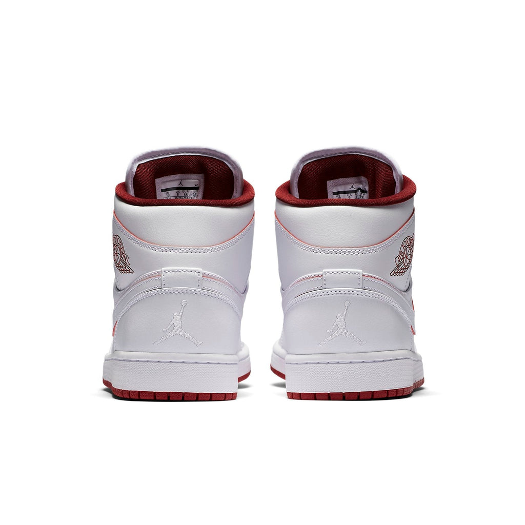 Air Jordan 1 Retro Mid 'White Gym Red' 554724-103