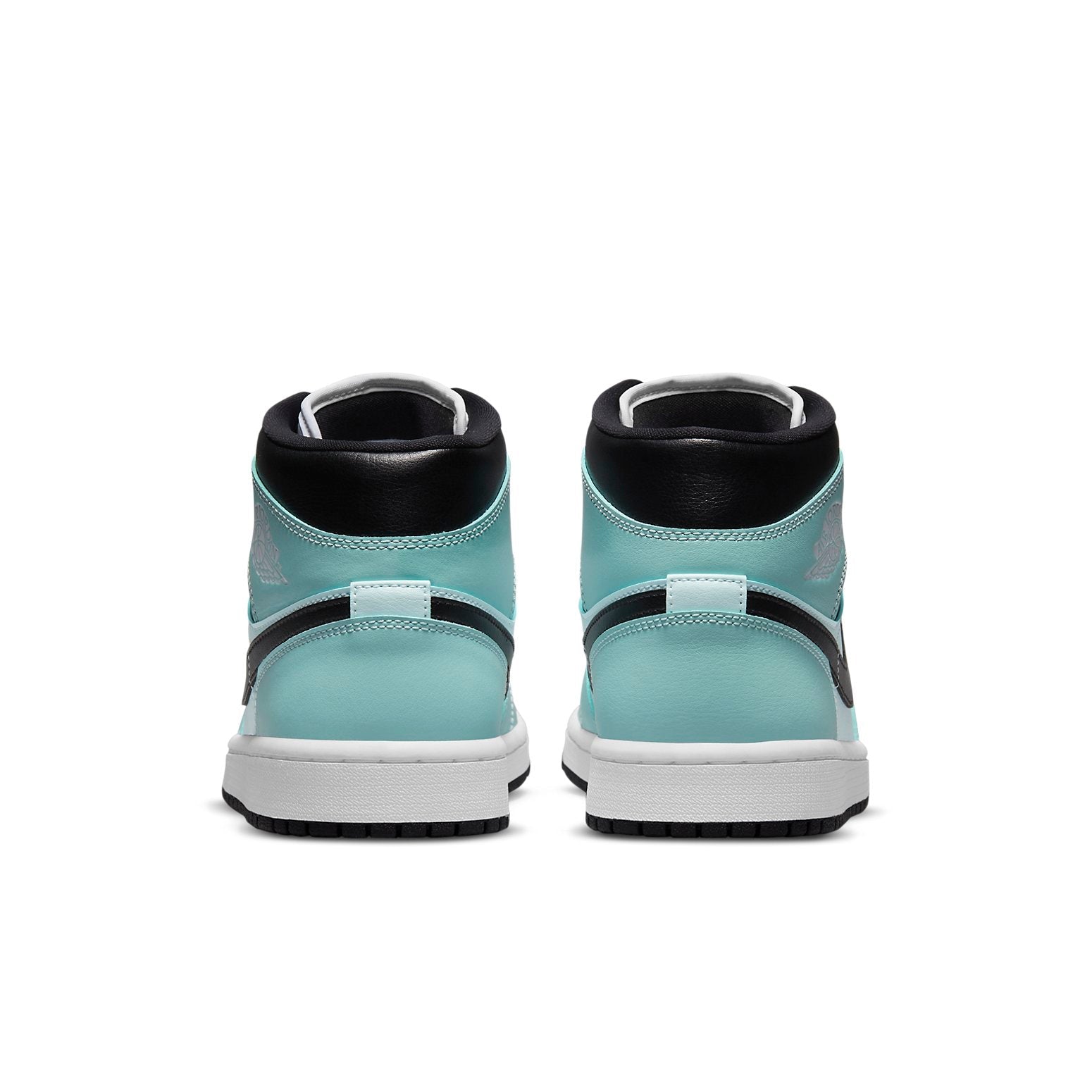 (WMNS) Air Jordan 1 Mid 'Aqua Black' BQ6472-300