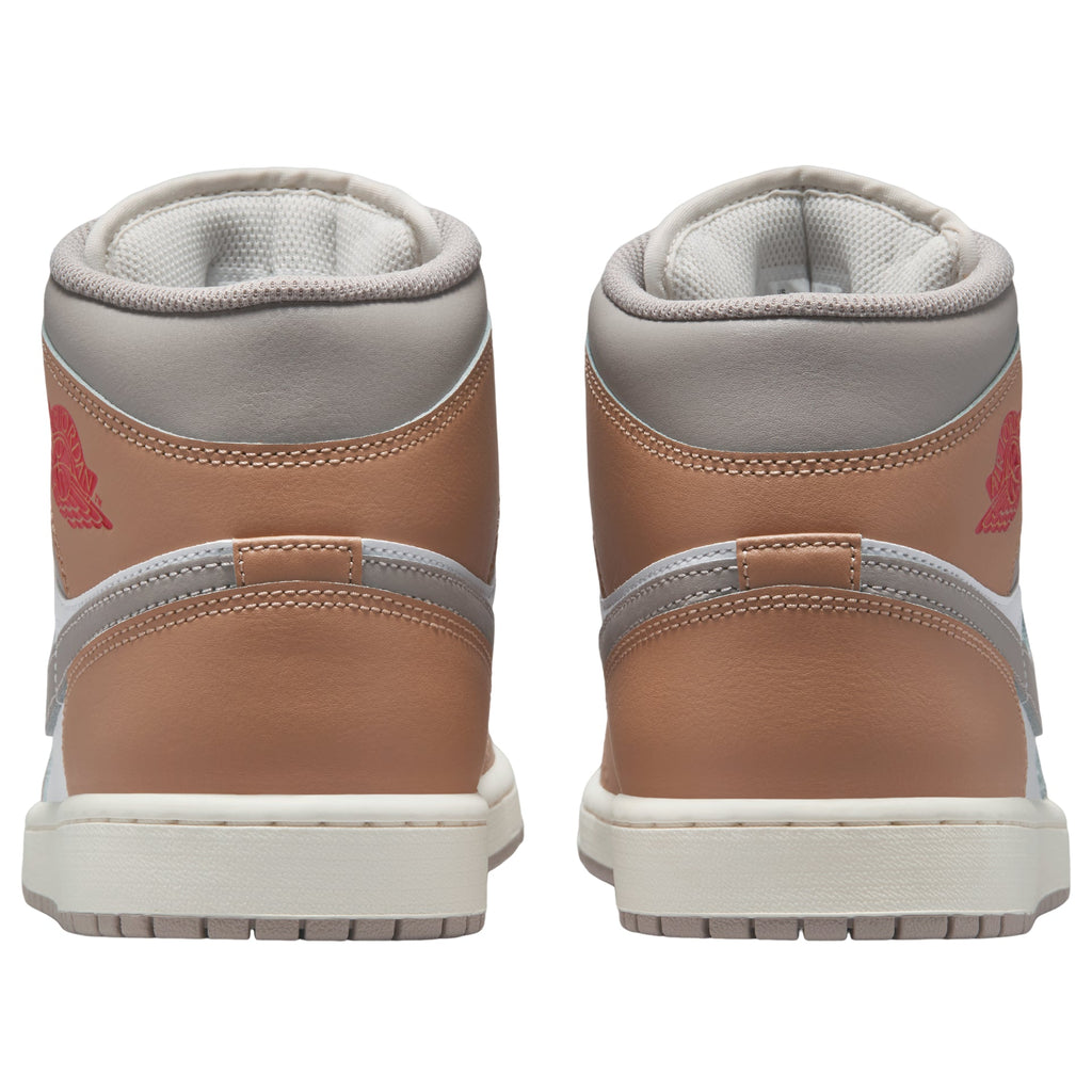 Air Jordan 1 Mid 'Rattan White College Grey' DQ8426-200