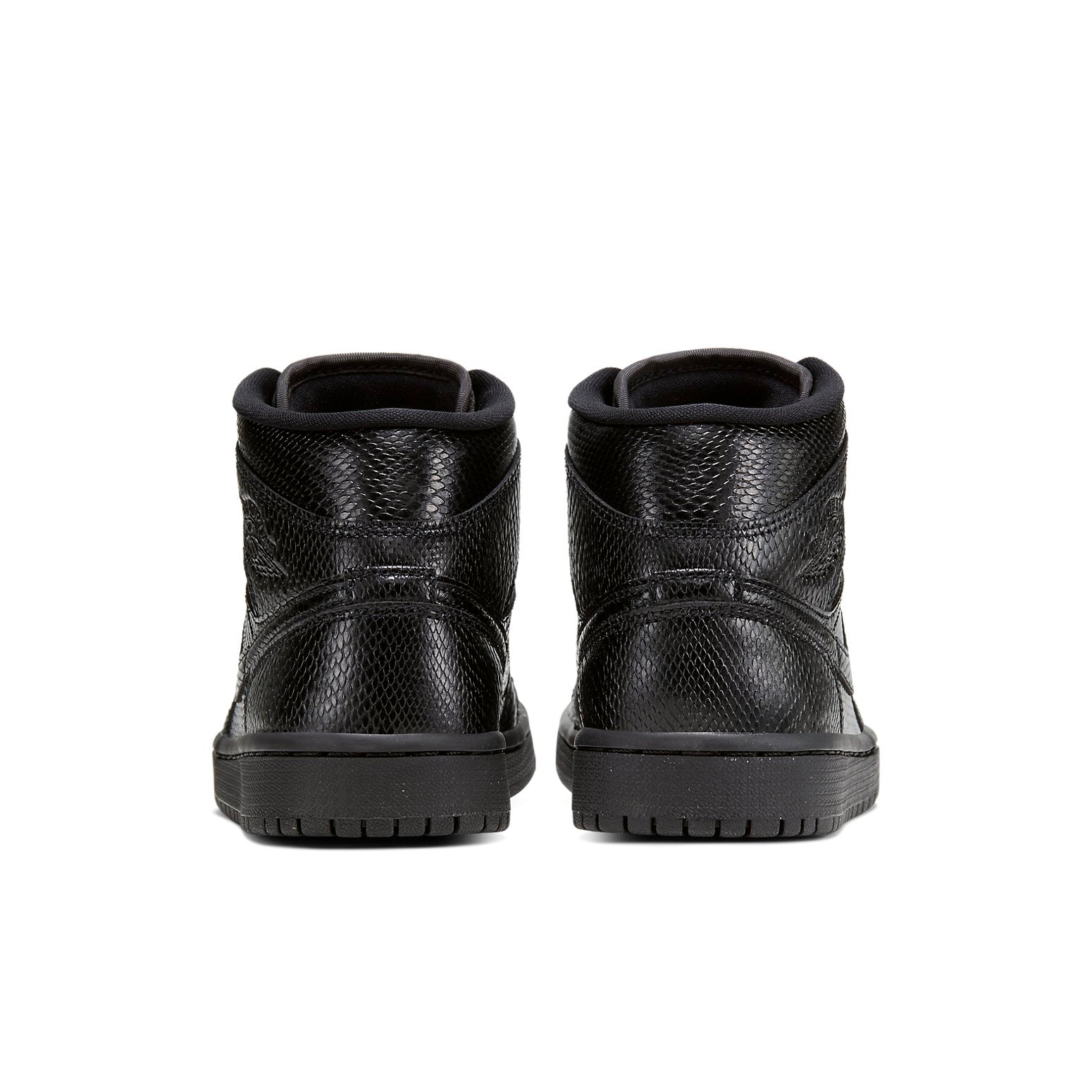 (WMNS) Air Jordan 1 Mid 'Black Snakeskin' BQ6472-010