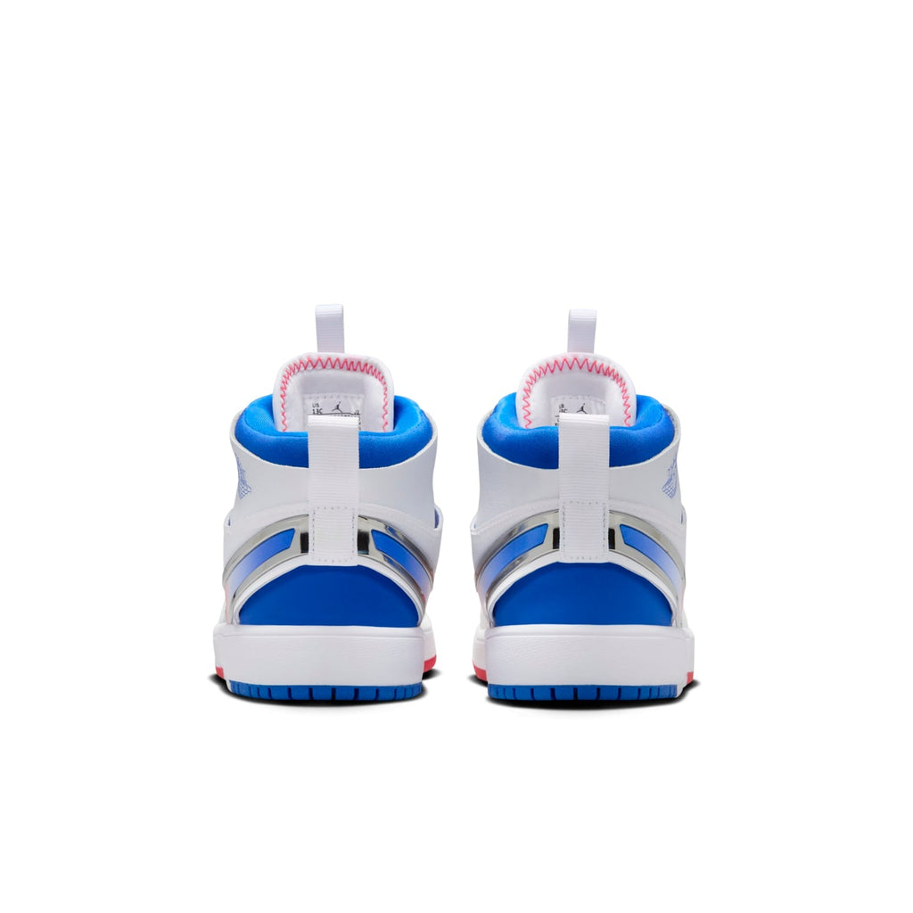 (PS) Air Jordan 1 Mid RM Easyon 'White Siren Red Blue' FQ1282-100