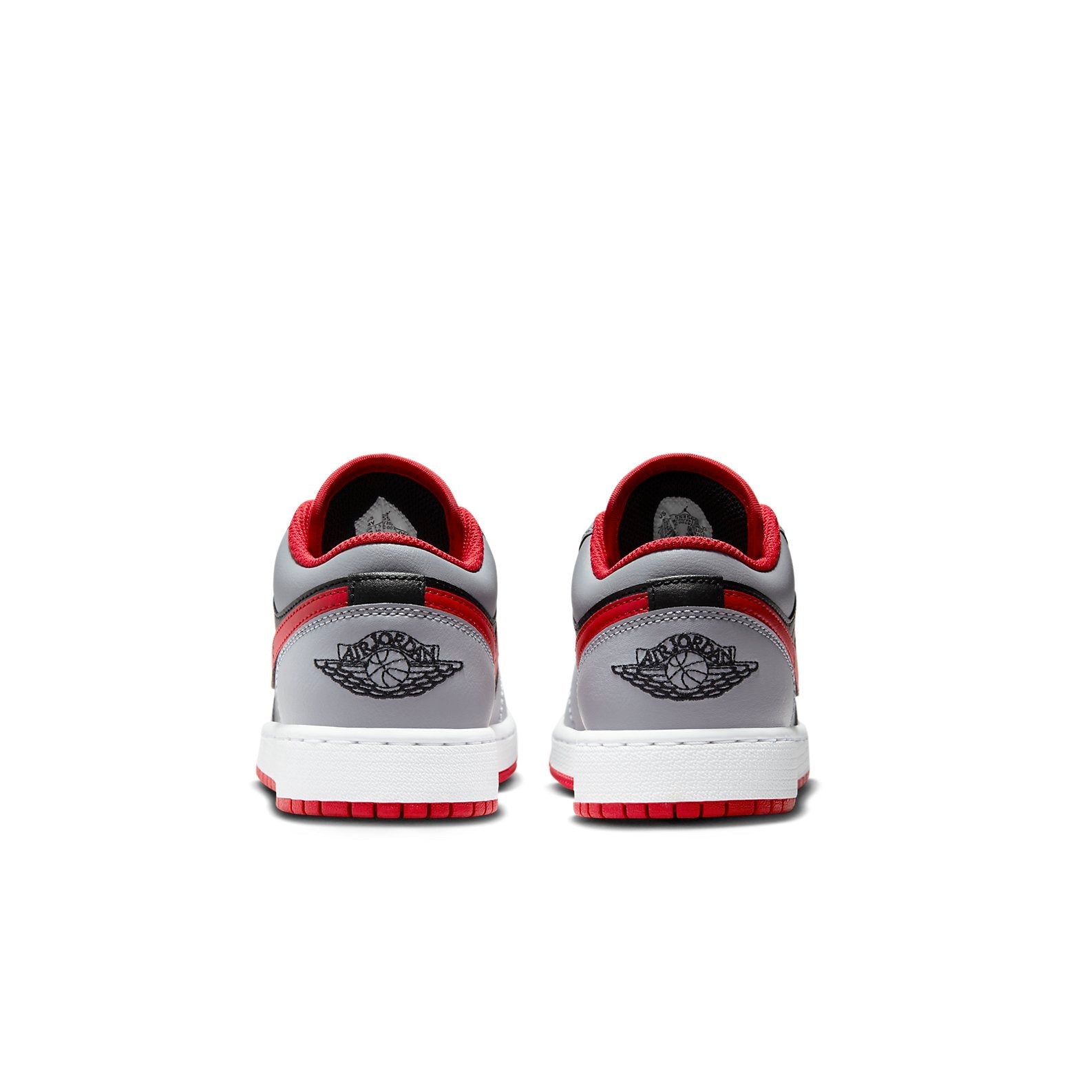 (GS) Air Jordan 1 'Cement Grey White Fire Red' 553560-060