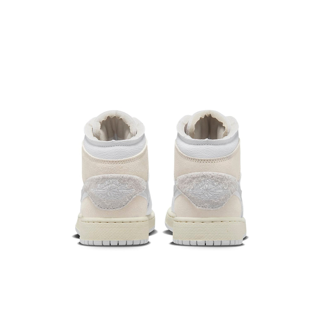 (GS) Air Jordan 1 Mid SE Craft 'Inside Out - White Sail' FB9142-120