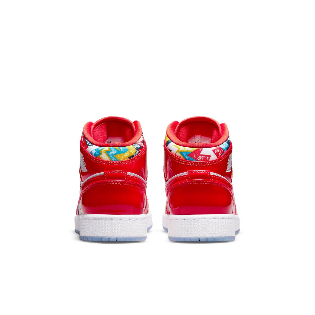 (GS) Air Jordan 1 Mid SE 'Barcelona Sweater' DC7248-600
