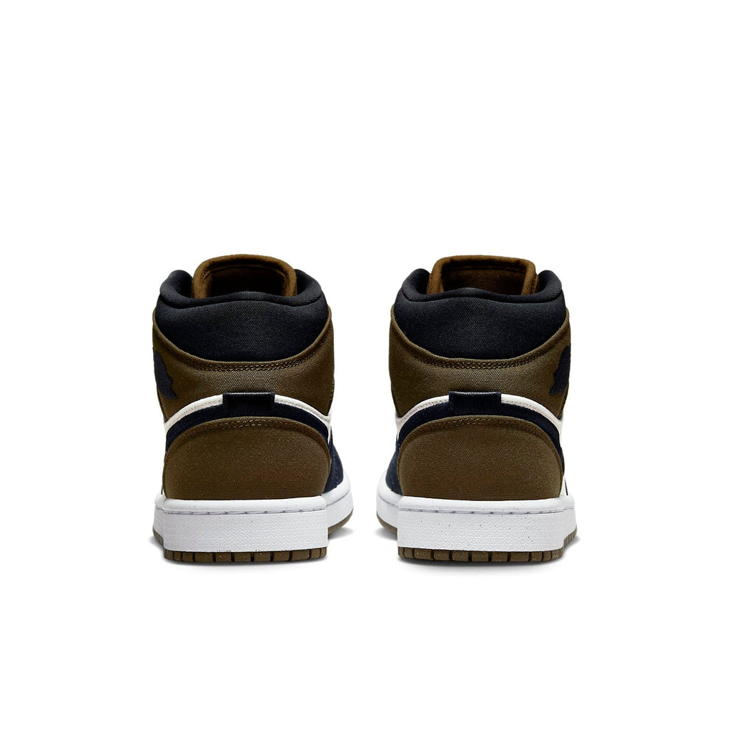 (WMNS) Air Jordan 1 Mid SE 'Olive Toe' DV0427-301