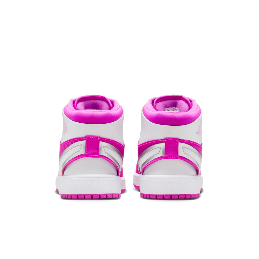 (GS) Air Jordan 1 Mid RM EasyOn 'White Fire Pink' FQ1281-601