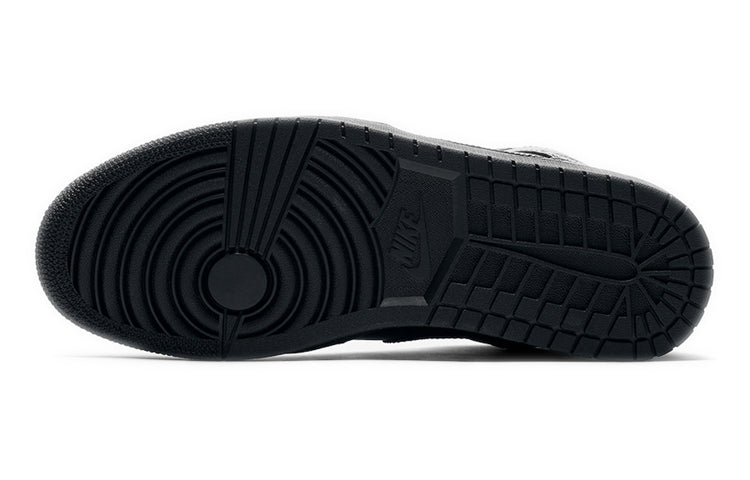 Air Jordan 1 Mid 'Triple Black' 2020 554724-091