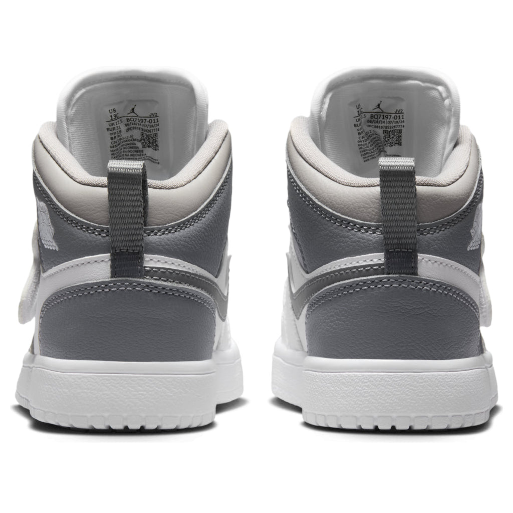 (PS) Air Jordan Sky Jordan 1 'Medium Grey White Cool Grey' BQ7197-011