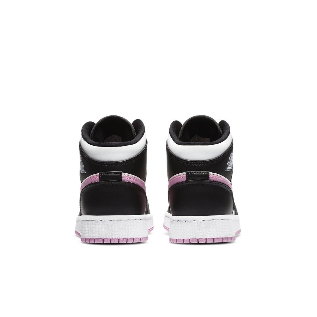 (GS) Air Jordan 1 Mid 'White Light Arctic Pink' 555112-103