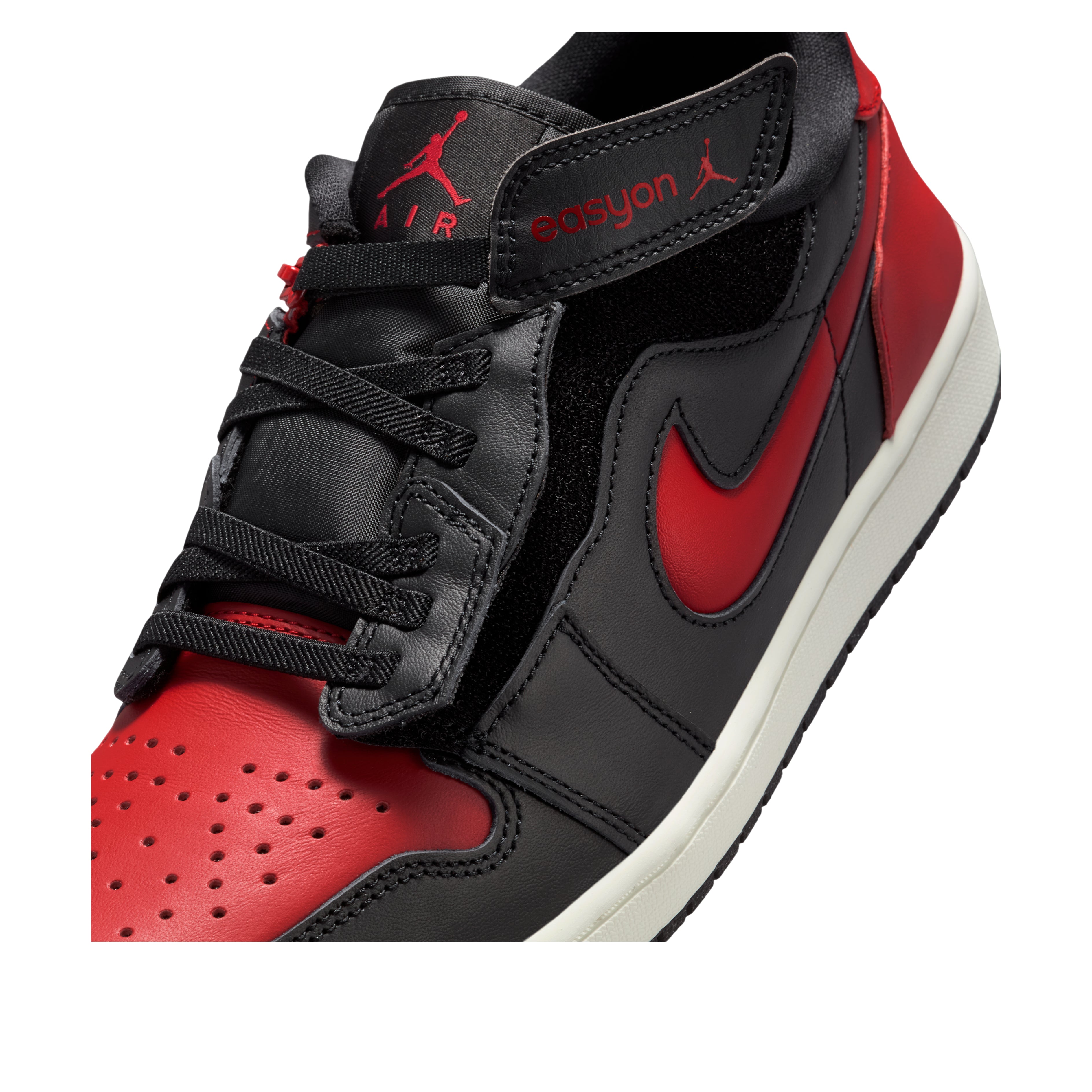 Air Jordan 1 Low Yeezy-On 'Black Varsity Red' DM1206-067