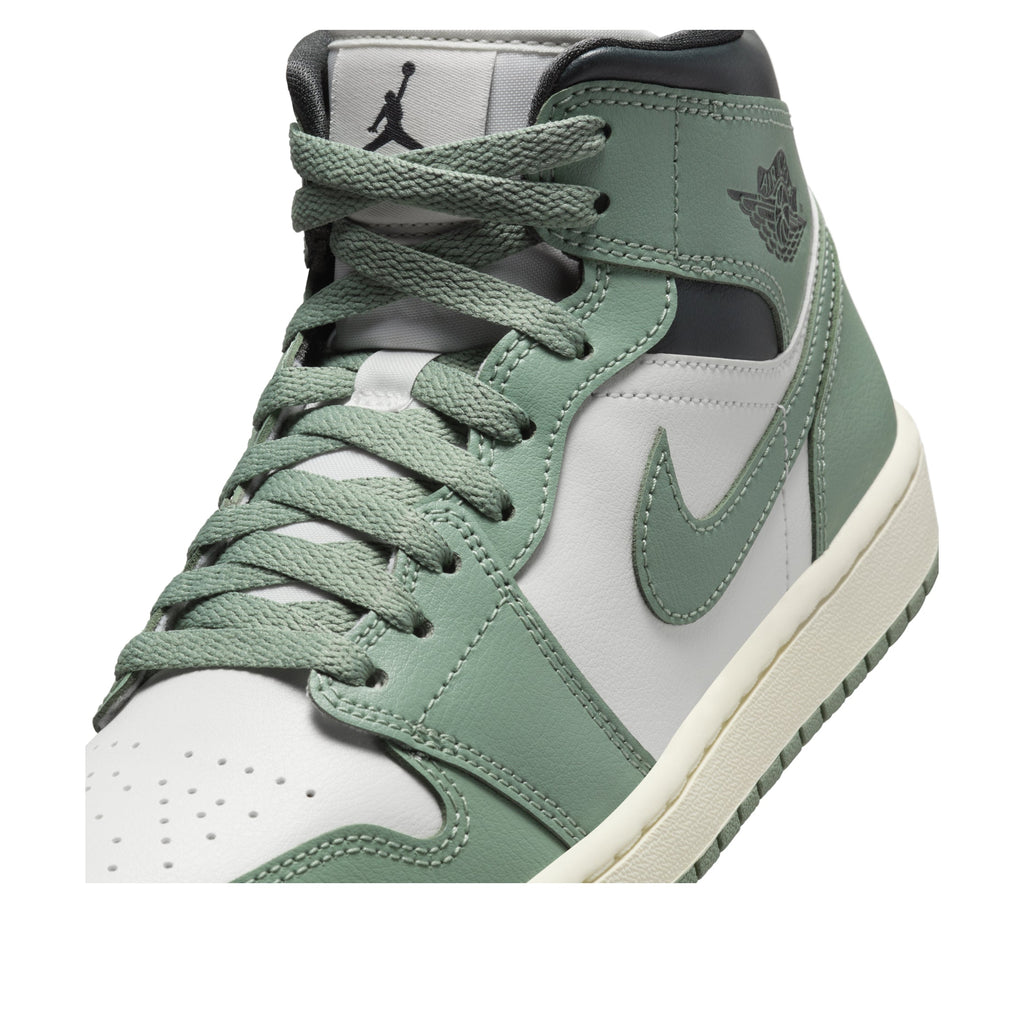 (WMNS) Air Jordan 1 Mid 'Jade Smoke' BQ6472-130