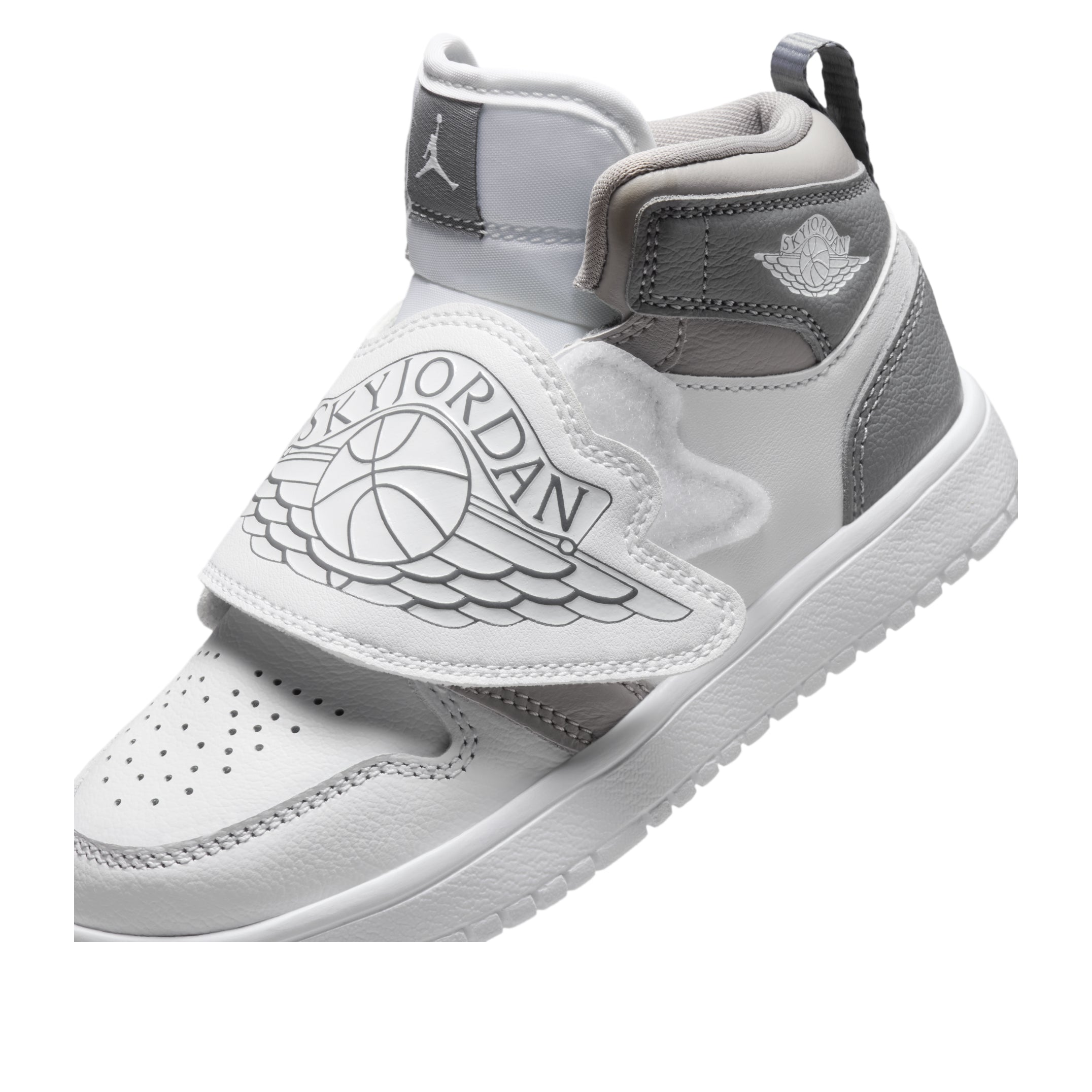 (PS) Air Jordan Sky Jordan 1 'Medium Grey White Cool Grey' BQ7197-011