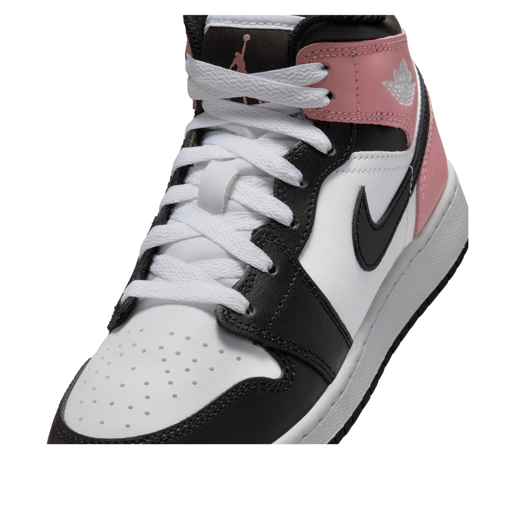 (GS) Air Jordan 1 Mid 'White Rust Pink' DQ8423-100