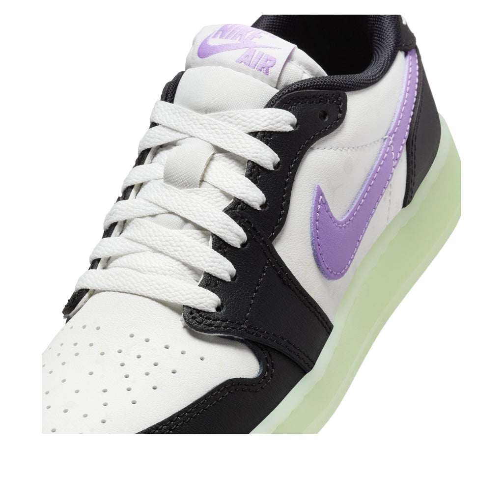 (GS) Air Jordan 1 Low Retro 'Black Raspberry' HF0410-001