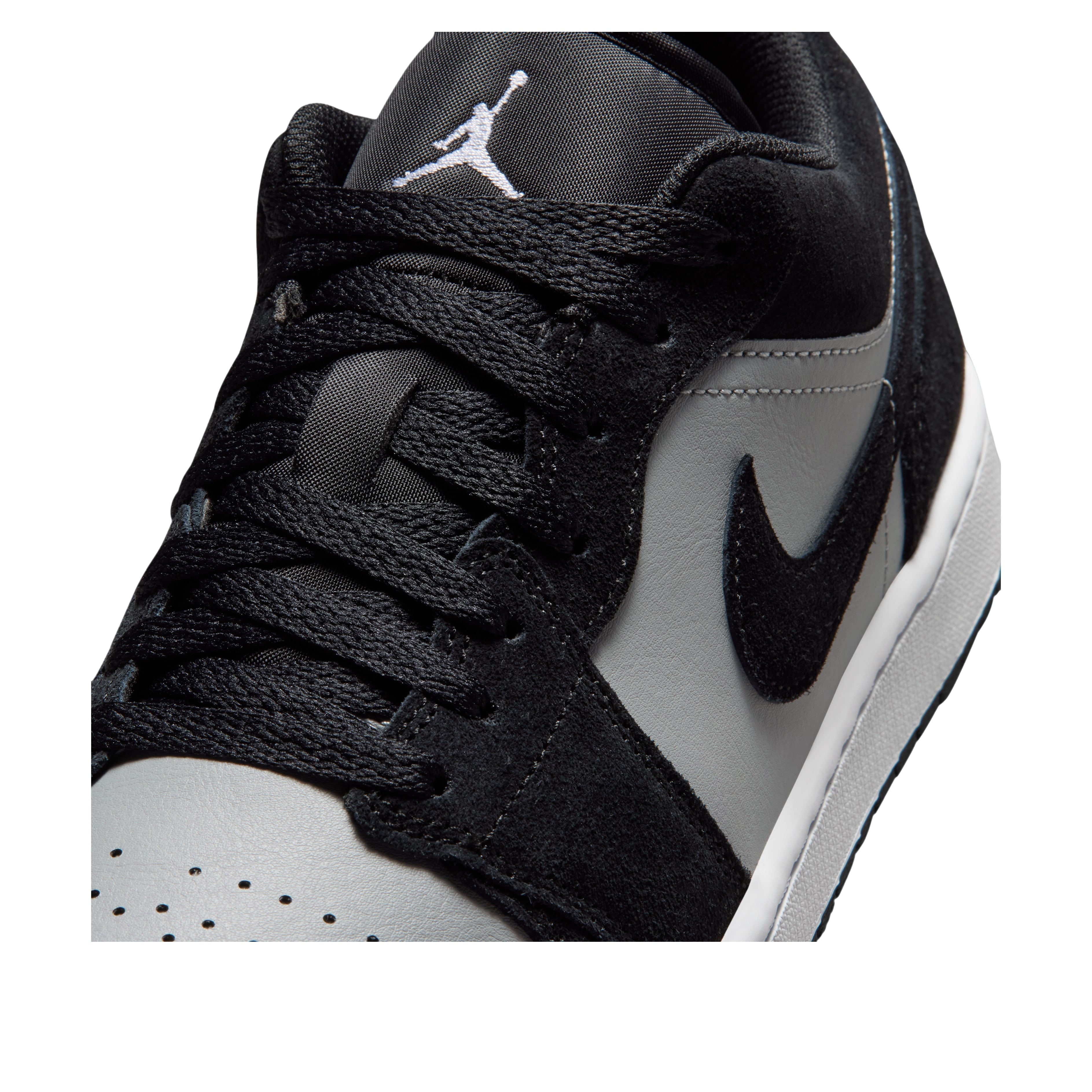 Air Jordan 1 Low 'Black Light Smoke Grey' 553558-048