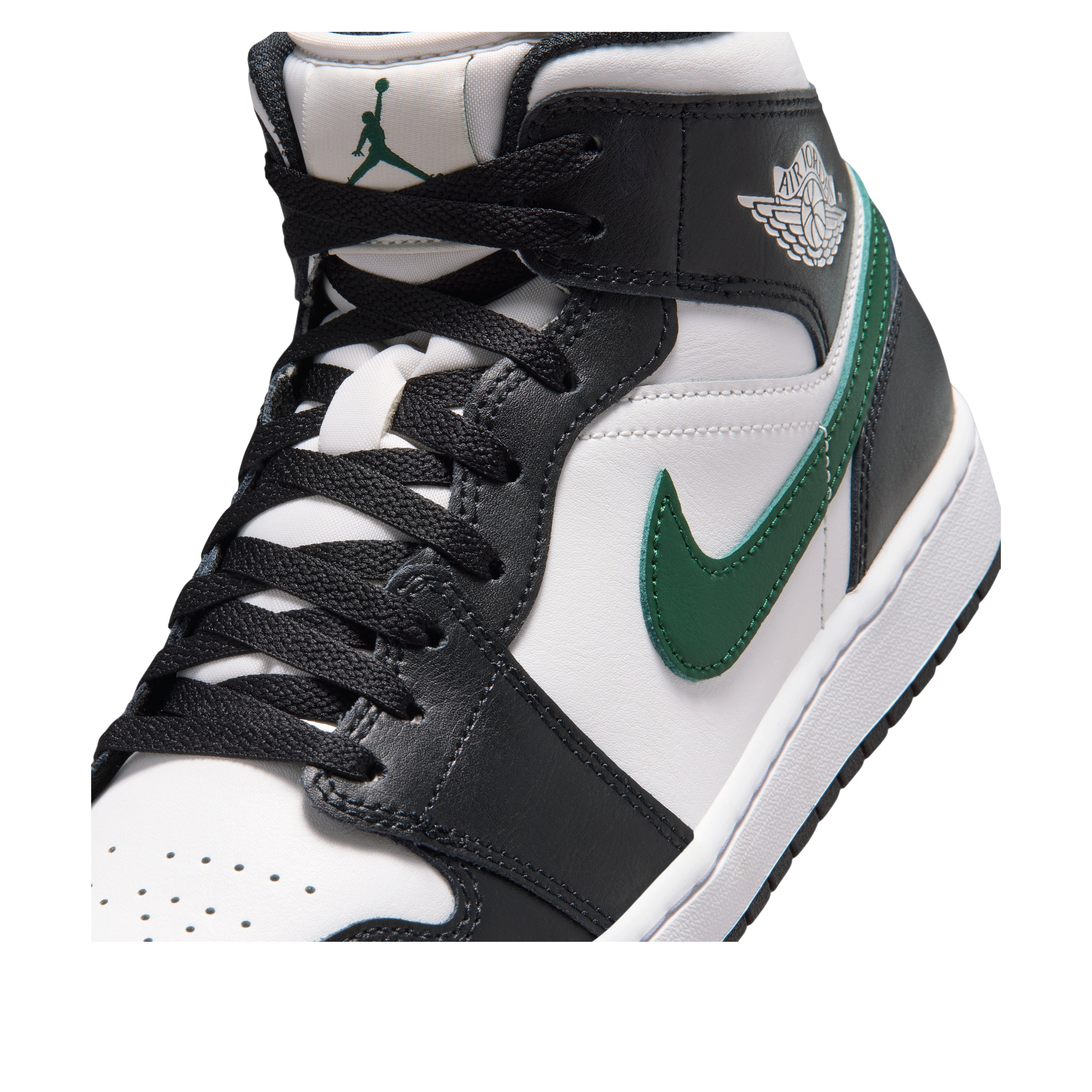 Air Jordan 1 Mid 'Black Gorge Green' DQ8426-004