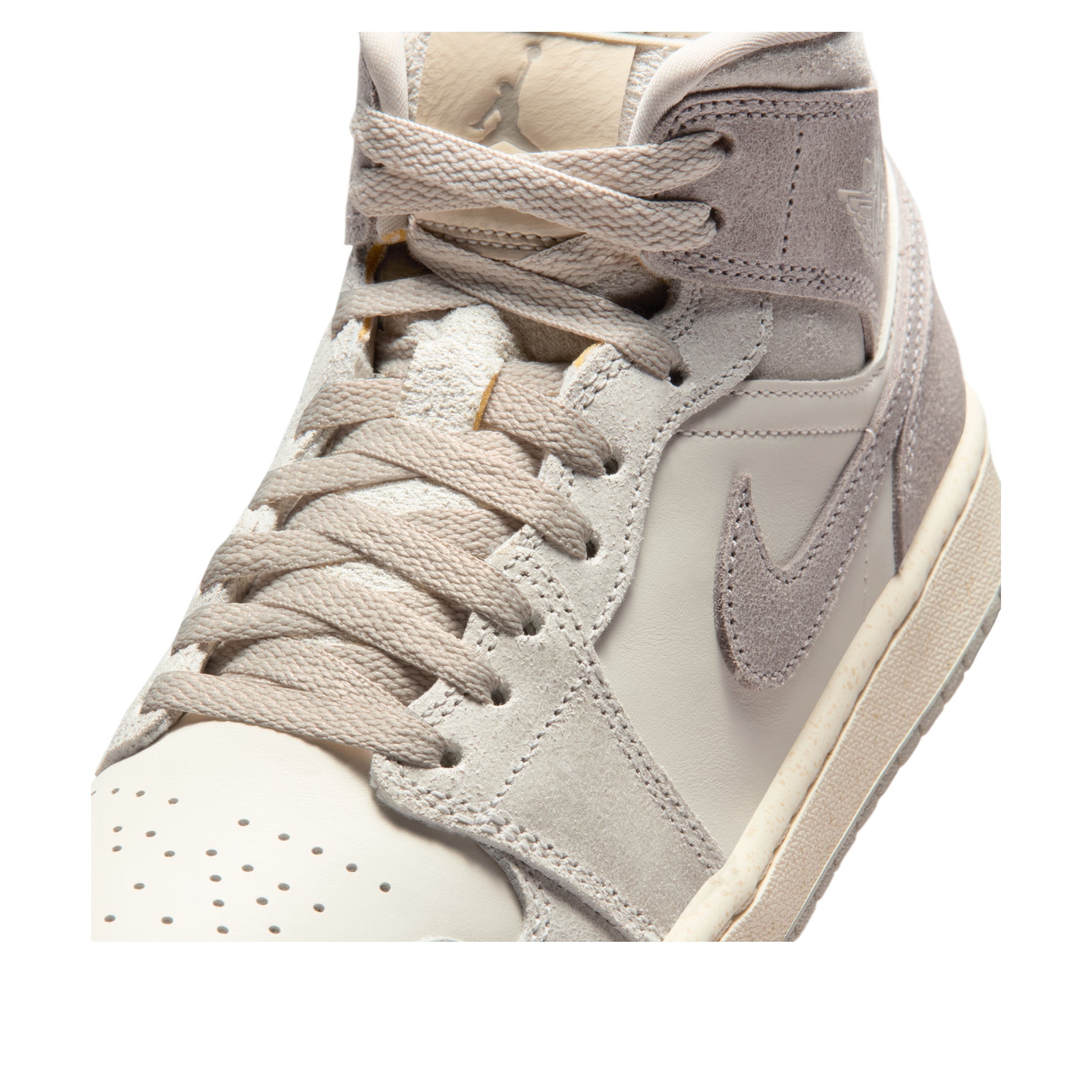 (WMNS) Air Jordan 1 Mid SE 'Light Iron Ore Pale Ivory' IB7010-001