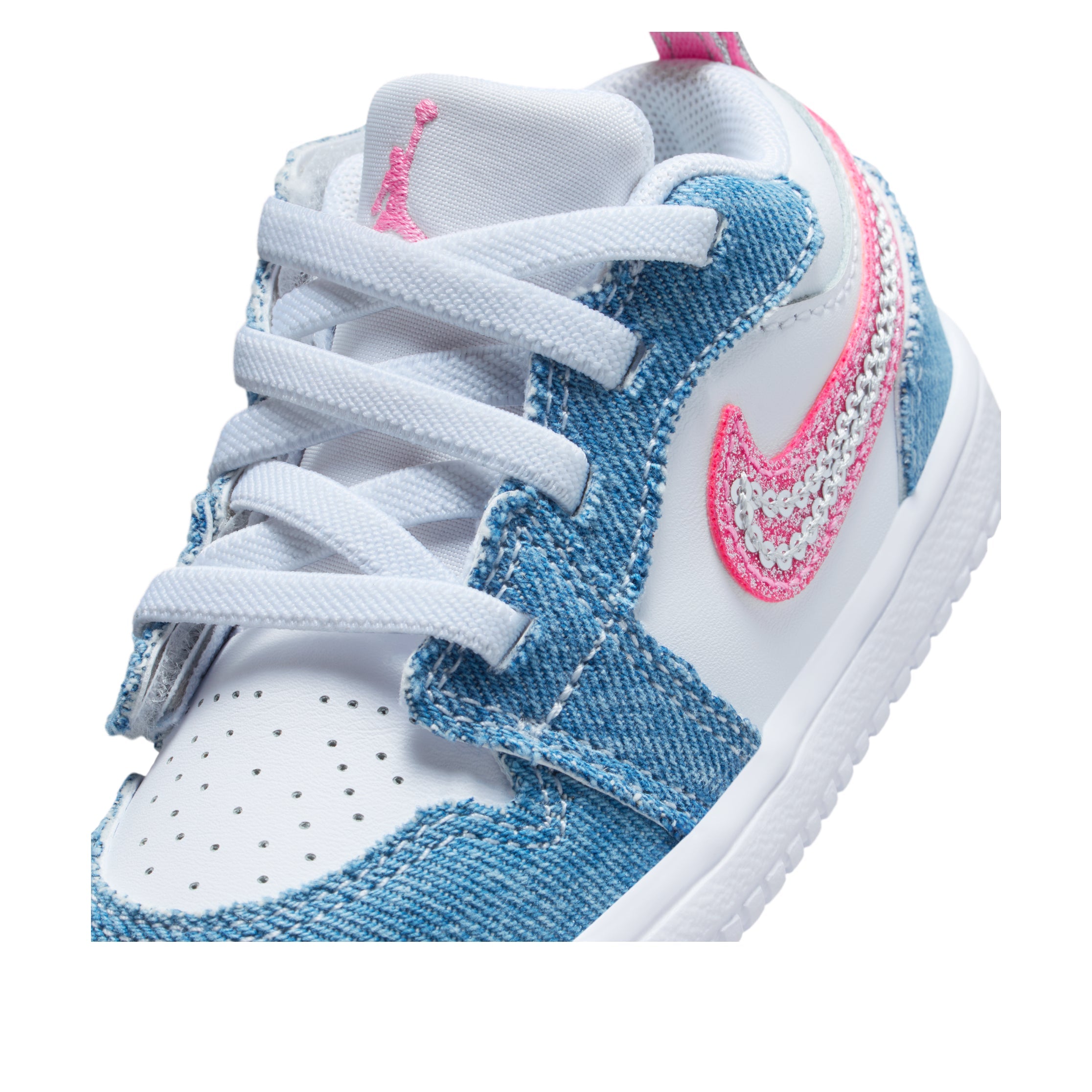 (PS) Air Jordan 1 Low SE 'Denim Sequin' HQ2002-400