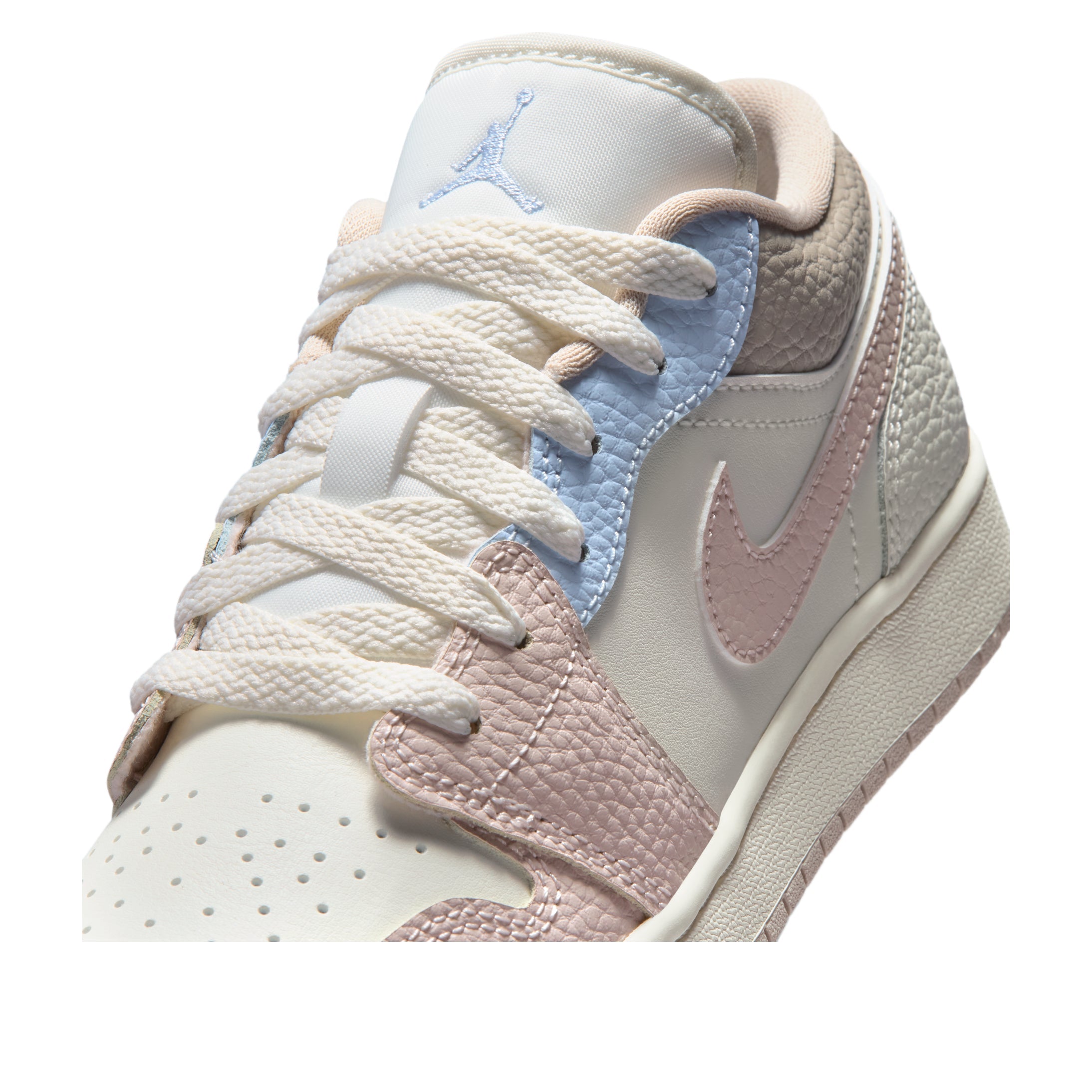 (GS) Air Jordan 1 Low 'Sail Silt Red Hydrogen Blue' IV3219-161