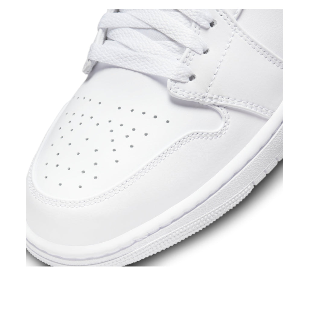 Air Jordan 1 Mid 'Triple White' 2022 554724-136